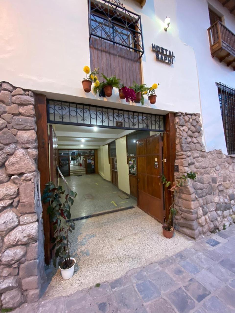 Hostal Saphi - Excelente ubicación Cusco Exterior foto